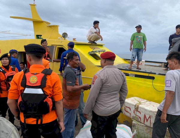 Amankan Gerbang Laut Maumere, Personel Pos PAM L-Say Gelar Patroli