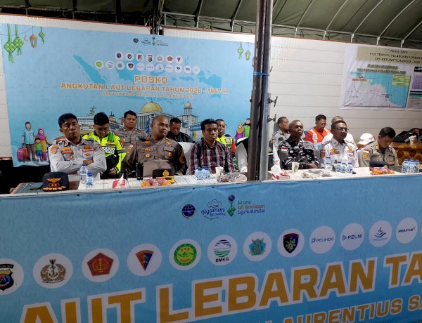 Zoom Meeting Kapolri, Polres Sikka Ikuti Arahan dan Matangkan Strategi Pengamanan Idul Fitri