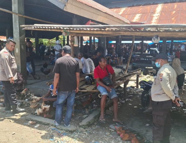 Menjaga Nadi Ekonomi Rakyat: Polsek Alok Polres Sikka Perketat Pengamanan, Praktik Judi dan Kriminalitas Ditekan