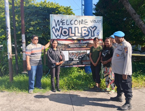 Bentengi Rekrutmen Polri 2026 dari Kecurangan, Propam Polres Sikka Gencarkan Sosialisasi QR Yanduan di Titik Strategis