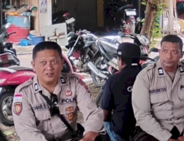 Polsek Alok Polres Sikka Persempit Ruang Gerak Judi dan Kriminalitas di Jantung Ekonomi Rakyat