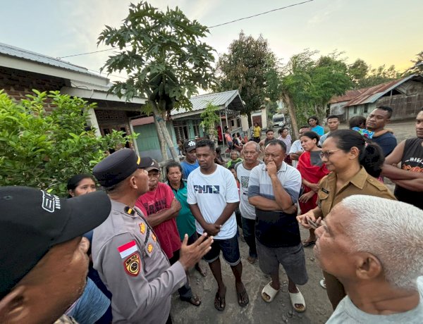 “Dari Laporan 110 ke Kesepakatan Damai: Polres Sikka Sigap Padamkan Bara Konflik Warga”
