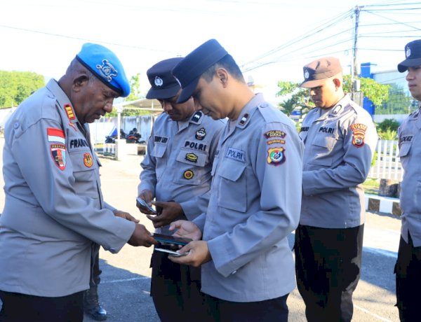 “Satu Komando dari Apel Fungsi, Satu Aksi lewat Gaktibplin: Polres Sikka Bersih Pelanggaran Internal”