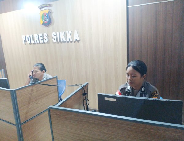 “ 24 Jam Siaga, Layanan 110 Polres Sikka Hadir dengan Pelayanan Prima”