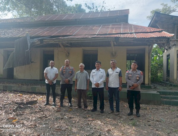 Irwasda Polda NTT Tinjau Lokasi Pembangunan Dapur SPPG di Sikka, Target Beroperasi Juli 2026