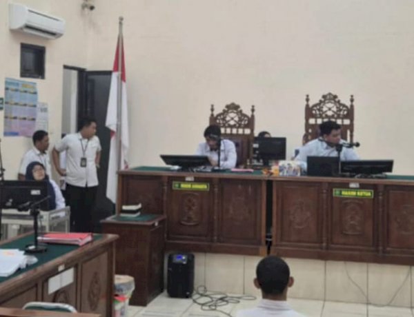 Pengamanan Maksimal Polres Sikka, Sidang Tertutup Kasus Pembunuhan Berlangsung Tertib