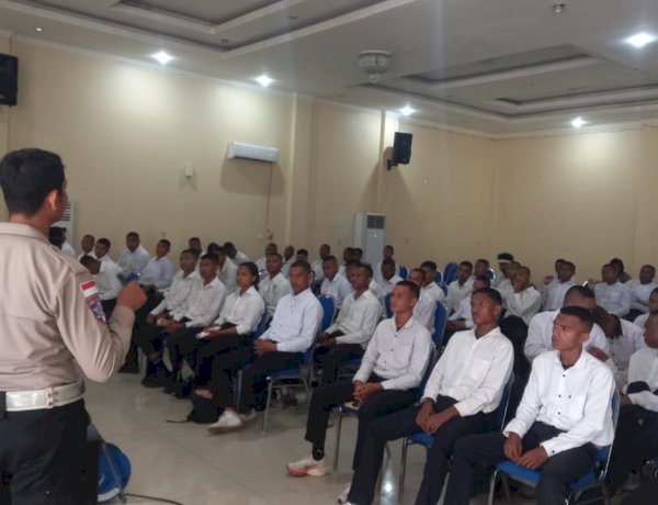Polres Sikka Tempa Calon Gada Pratama Jadi Garda Terdepan Keselamatan Berlalu Lintas