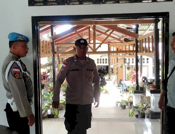 Rekoleksi Imam Se-Keuskupan Maumere Berlangsung Khidmat, Polsek Nelle Polres Sikka Pastikan Keamanan Maksimal
