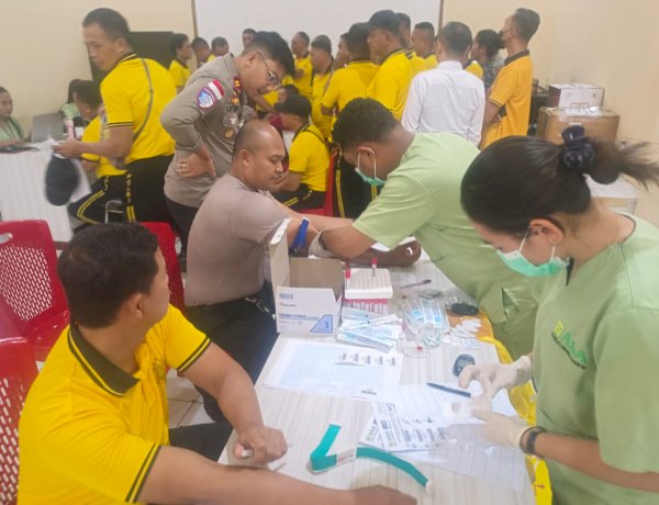 Rikkes Berkala 2026 Digelar, Polres Sikka Pastikan Personel Tetap Prima dan Siap Bertugas