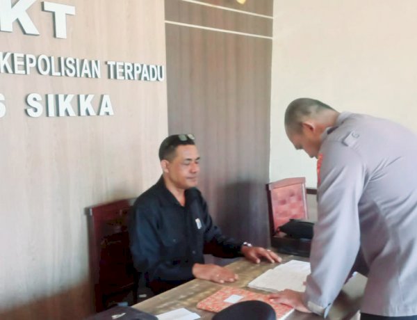 Wakapolres Sikka Sidak SPKT dan Call Center 110, Tegaskan Pelayanan Polri Harus Cepat, Disiplin dan Responsif