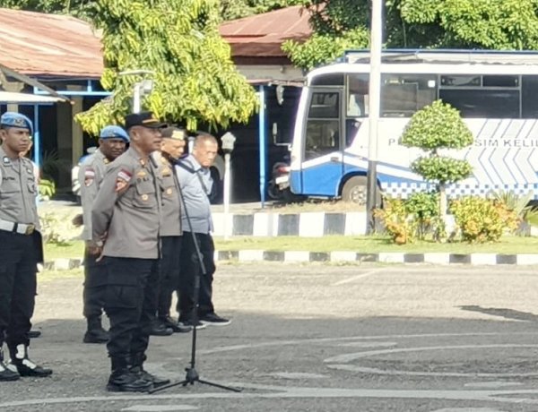 Dijaga Extra Ketat Polres Sikka Turunkan Personel Pengamanan Dalam Sidang Kasus Pembunuhan
