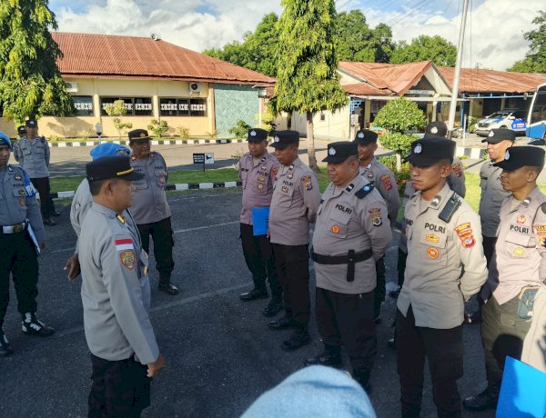 Disiplin Diperketat, Propam Bergerak Saat Apel Fungsi Polres Sikka: Tak Ada Ruang bagi Personel Lalai