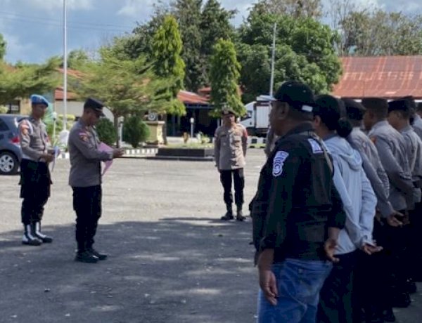 Ruang Demokrasi Dibuka, Potensi Gangguan Diantisipasi: Polres Sikka Siaga Kawal Aksi Mahasiswa