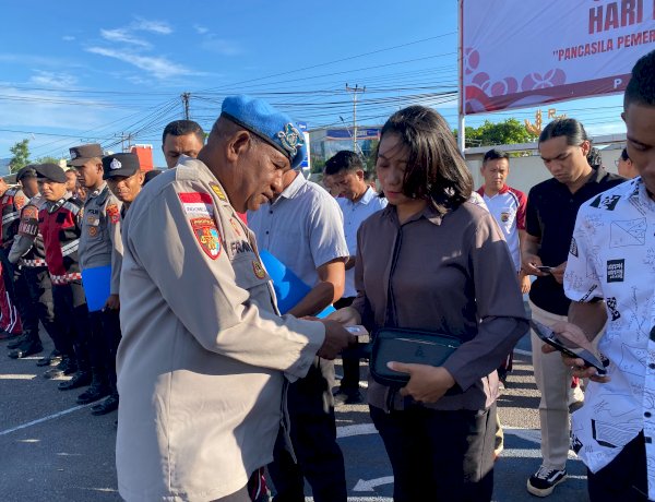 Jaga Kehormatan Korps, Propam Polres Sikka Gencarkan Gaktibplin dan Pengawasan Internal