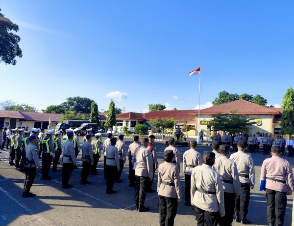 “Peningkatan Kualitas Tugas Jadi Atensi Wakapolres Sikka dalam Apel Pagi dan Jam Pimpinan”