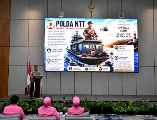 Satu Kapal Menuju Generasi Emas, Polda NTT Gelar Seminar The Art of Smart Parenting Sambut HUT Bhayangkara ke-80 dan HKGB ke-74