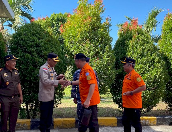 Forkopimda Sikka Sambut Karo Perencanaan dan Keuangan BNPP, Sinergi Operasi SAR Kian Diperkuat