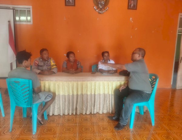Bhabinkamtibmas Polres Sikka Hadir Menjawab Persoalan Warga, Kawal Kepastian Hukum dan Perkuat Kamtibmas Jelang Pilkades 2026