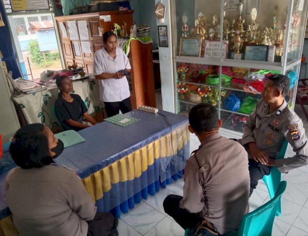 Melalui Edukasi Kamtibmas, Sat Binmas Polres Sikka Ciptakan Generasi Muda Berkarakter dan Sadar Hukum