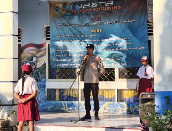 Perang Melawan Bullying dan Candu Digital, Polres Sikka Sasar SD Inpres Kota Uneng
