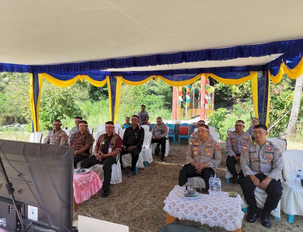 895 Jembatan Diresmikan Serentak, Ledagoba Sikka Jadi Simbol Kehadiran Negara di Pelosok Negeri
