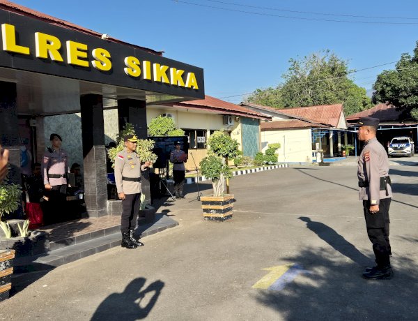 “Apel Kesiapsiagaan Karhutlah 2026, Polres Sikka Perkuat Sinergi dan Siapkan Respons Cepat Hadapi Ancaman Kebakaran”