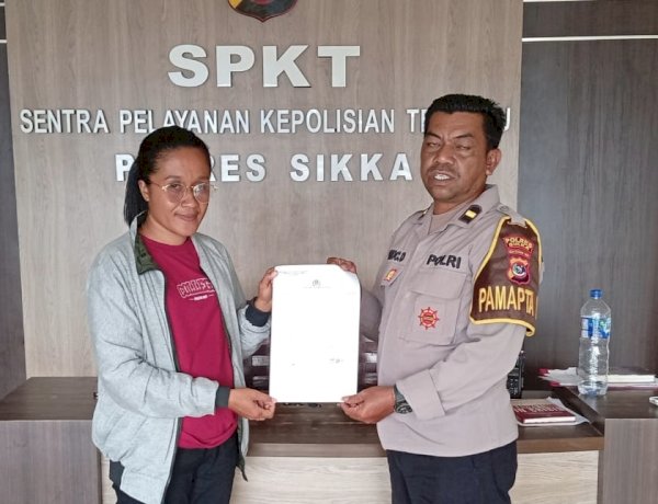Sejak Jumat Petang Putus Kontak, Pria Asal Lela Dilaporkan Hilang ke Polres Sikka