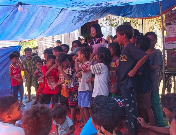 Di Tengah Luka Gempa Sikka, 70 Anak Pengungsi Diajak Kembali Tersenyum: Trauma Healing Menjadi Jembatan Memulihkan Harapan