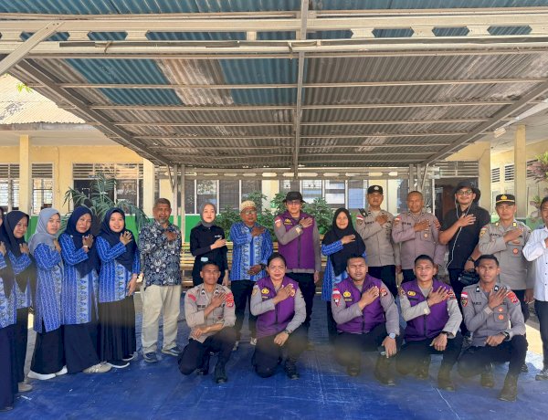 Jadi Jembatan Kembali ke Ruang Kelas Pascagempa, Polri Pulihkan Mental 250 Pelajar Sikka Lewat Trauma Healing