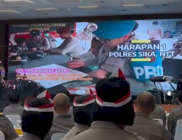 POLWAN POLRES SIKKA RAIH JUARA HARAPAN I LOMBA VIDEO KESEHATAN MENTAL, ANGKAT KISAH PERJUANGAN DI TENGAH BENCANA GEMPA