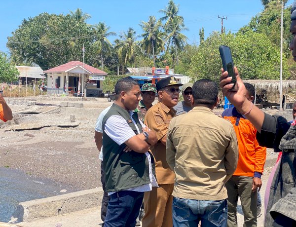 Dari Bantuan hingga Tambatan Perahu, Gubernur NTT Tinjau Langsung Kondisi Warga Palue