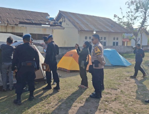 Jokowi Akan Menginap di Palue Sikka, Den Gegana Brimob Polda NTT Turun Tangan Sterilisasi Lokasi
