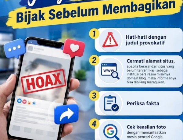 Humas Polres Sikka Bergerak Tangkal Hoaks, Isu Pemadaman Internet Nasional Dibedah Lewat Edukasi Digital
