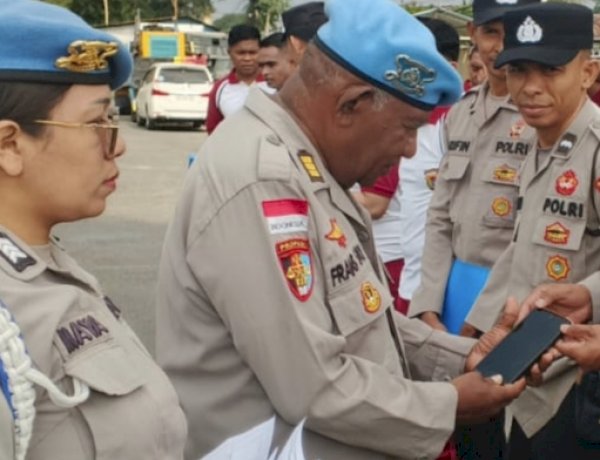Perkuat Disiplin dan Profesionalisme, Propam Polres Sikka Gelar Opsgaktibplin dan Cegah Keterlibatan Judi Online