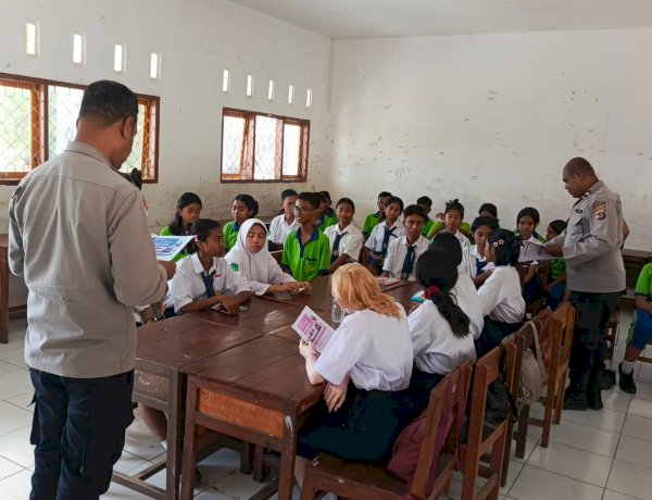 Polres Sikka Buka Akses Pendidikan Berkelas Dunia, SPMB SMA Kamala Taruna Bhayangkara Disosialisasikan