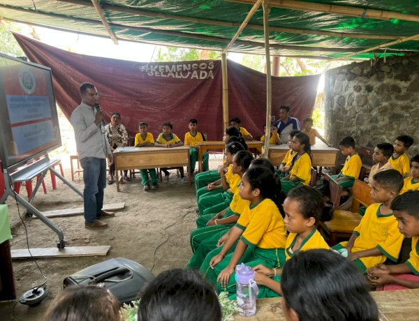 Dari Pelabuhan hingga Sekolah, Satresnarkoba Polres Sikka Perketat Pengawasan dan Perkuat Benteng Pencegahan Narkoba
