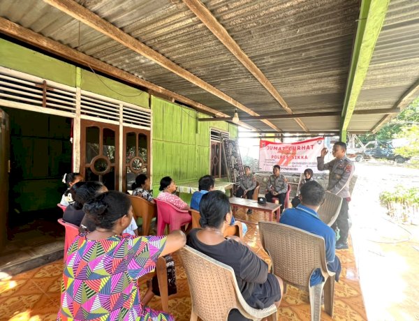 Jumat Curhat Polres Sikka: Merawat Komunikasi, Menjawab Keresahan, Memperkuat Kamtibmas