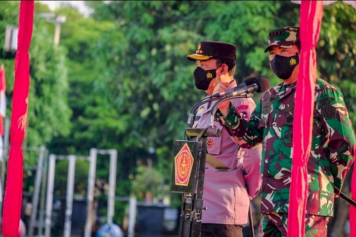 Di Pekalongan, Panglima TNI-Kapolri Minta Perkuat PPKM Mikro dan Tingkatkan 5M serta 3T