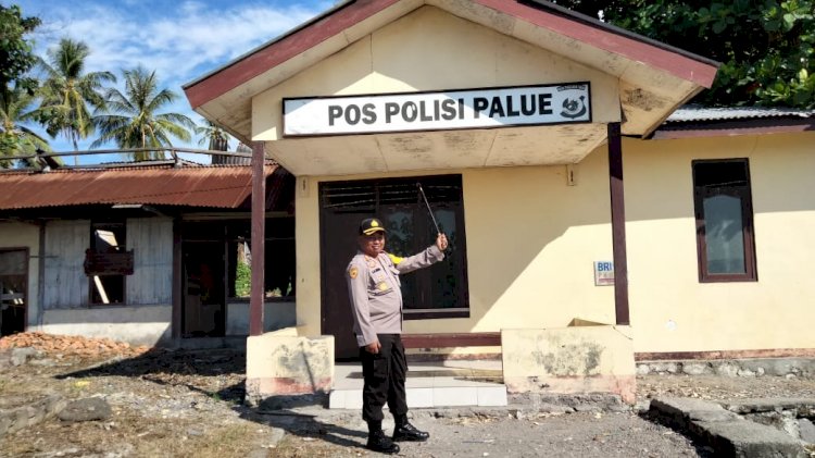 AKBP SAJIMIN, S.I.K., M.H. Pejabat Kapolres Sikka Pertama Yang Melakukan Kunjungan Kerja Ke Pospol Pulau Terluar, Pospol Palue