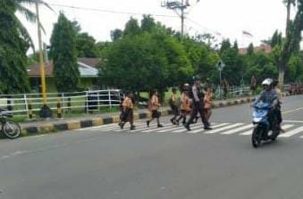 Unit Turjawali Sat Samapta Polres Sikka Rutin Laksanakan Patroli & Gatur Pagi