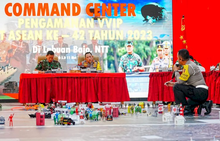 Kapolri dan Panglima Sepakat Sinergitas TNI-Polri Kunci Sukses Keamanan KTT ASEAN