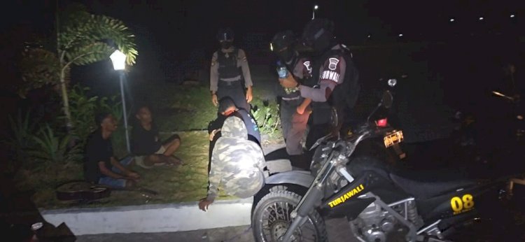 Ops Lilin Turangga 2023, Sat Samapta Patroli Malam Jaga Sitkamtibmas Yang Kondusif