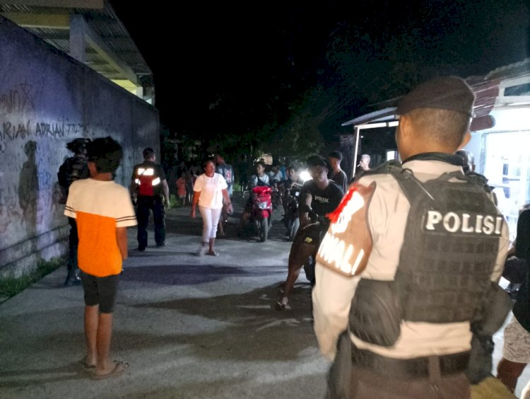 Patroli Perintis Presisi Samapta Polri Ciptakan Situasi Kamtibmas Aman di Sikka