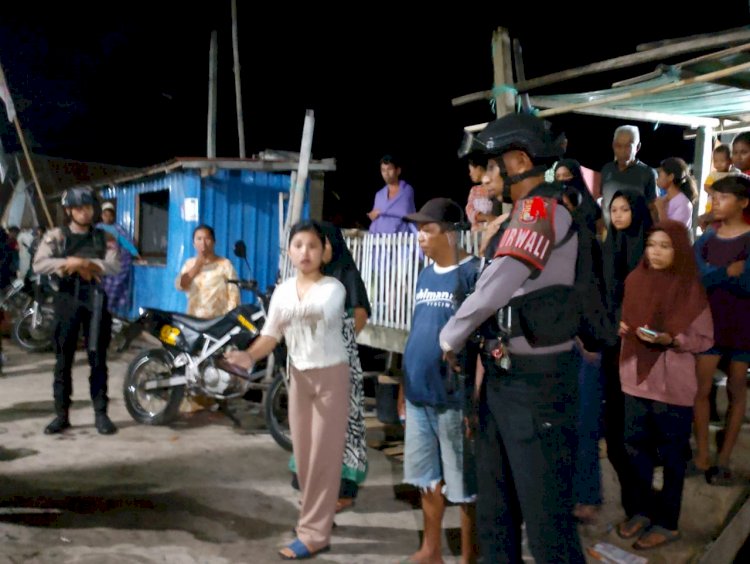 Patroli Perintis Presisi Samapta Polri di Wilayah Polres Sikka, Cegah Gangguan Kamtibmas