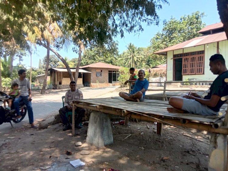 Suksesnya Kegiatan Patroli Bhabinkamtibmas Desa Kolidetung dan Desa Korowuwu di Kabupaten Sikka