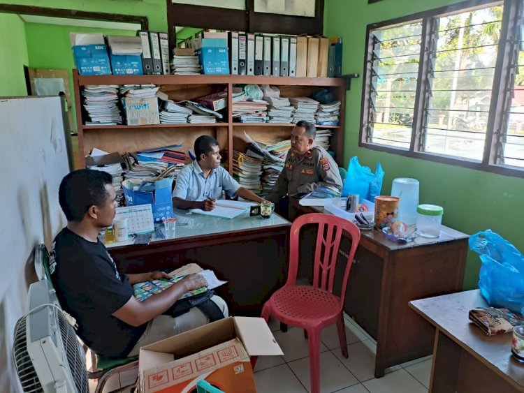 Pamatwil Kecamatan Nita Melakukan Koordinasi Terkait Rencana Rapat Pleno Tingkat PPK Kecamatan Nita