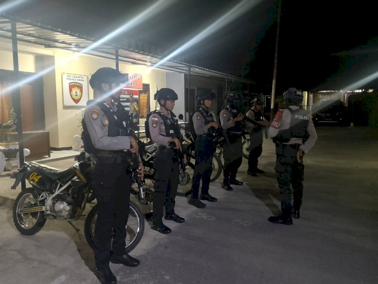 Kegiatan Patroli Perintis Presisi Polres Sikka Polda NTT Membantu Mempertahankan Keamanan dan Ketertiban Masyarakat