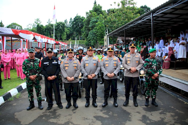 Gelar Baksos Polri Presisi Untuk Negeri di Sukabumi, Kaops NCS Polri: Jaga Persatuan dan Kesatuan