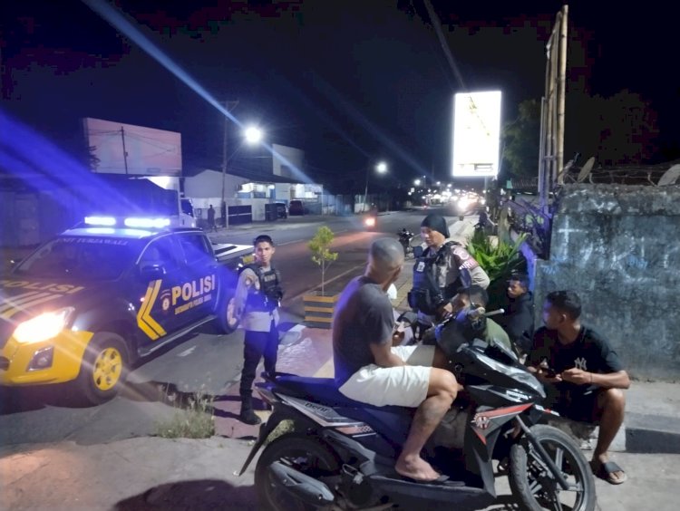 Polres Sikka Tingkatkan Patroli Perintis Presisi dan KRYD untuk Jaga Kamtibmas di Maumere