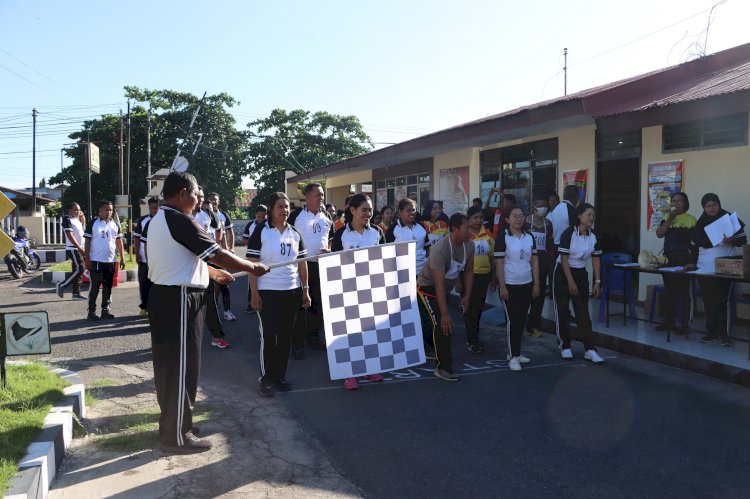 Tes Kesamaptaan Jasmani Bagi Personil Polres Sikka Digelar Selama 3 Hari